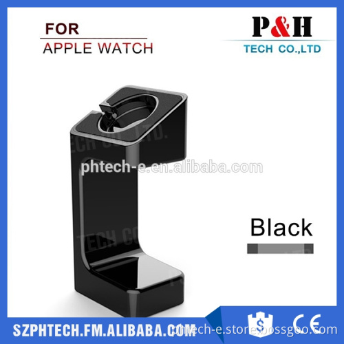 For 38mm 42mm Apple Watch stand ABS plastic charger holder for apple watch